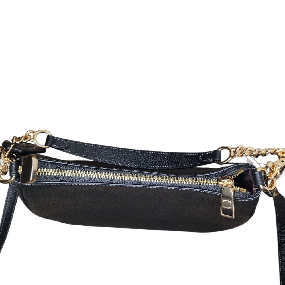 COACH Teri Shoulder Bag, black/gold - Picture 7 of 9